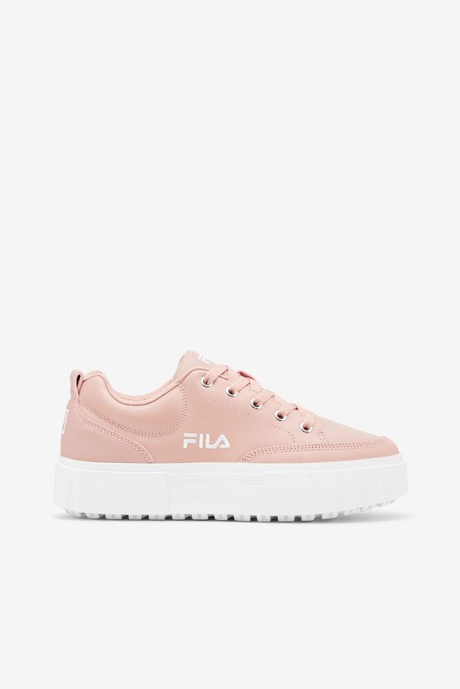 Fila Sandblast Low Rose Sneakers Womens - NZ 71946-IMKW